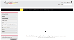 Desktop Screenshot of maderopisos.com